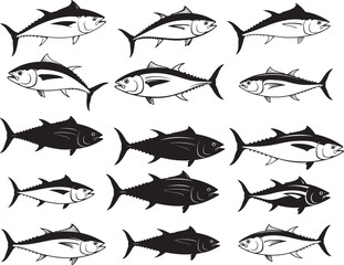Tuna Fish icon vector illustration
