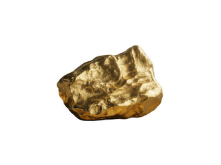 Luminous gold nugget rich treasure luxury