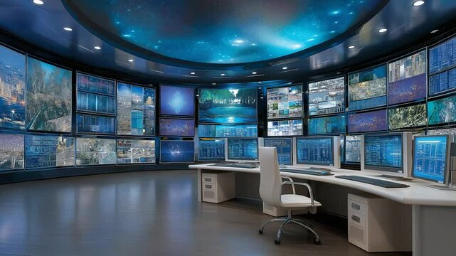 Command center monitoring gated communities for safety and security