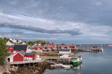 Reine is a fishing village and the administrative center of Moskenes Municipality, Nordland County,...