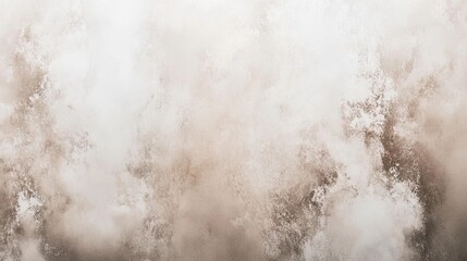 A neutral, textured backdrop with muted tones.