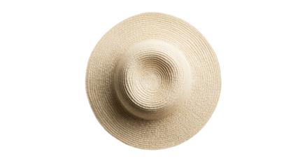 A minimalist beach hat, white background --ar 16:9
