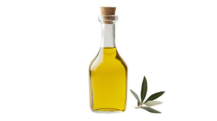 A modern bottle of olive oil, white background --ar 16:9