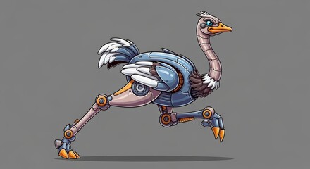 robot ostrich