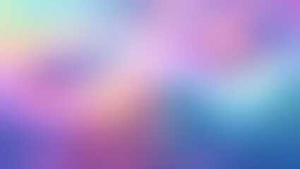 Obraz premium Pastel Rainbow Blurred Background Texture for Design Projects: Soft Hues and Gradient Shades