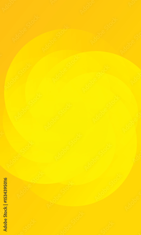Aufkleber yellow gradient abstract background. circle radial shapes composition space. suitable for background