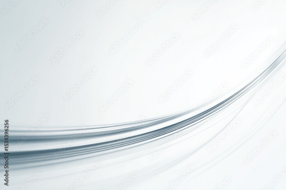 Poster minimalistic dynamic lines with varying angles and thicknesses set against clean background with amp