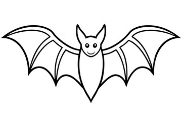 Minimalist Bat Sketch