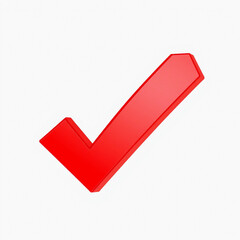red check mark