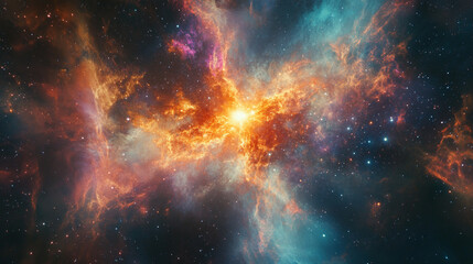 Obraz premium abstract space background