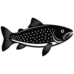 trout vector fish