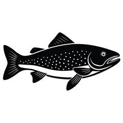 trout vector fish