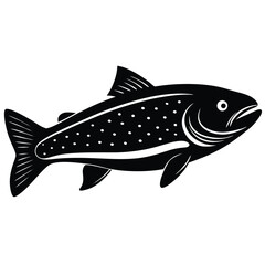 trout vector fish