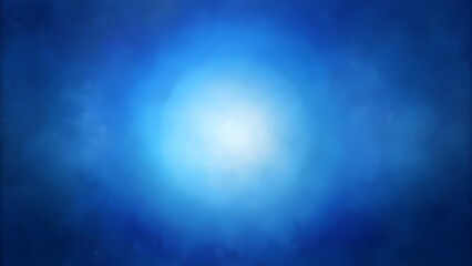 Fototapeta premium Abstract Blue Celestial Vortex A Serene Digital Art Background Image, Perfect for Design Projects, Websites, and Presentations, Featuring a Glowing Center and Swirling Nebula-Like Texture.
