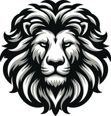 Fototapeta premium Vector clipart illustration of a Lion
