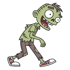 Naklejka premium -zombie-character-illustration-vector-cartoon-isol (1).eps