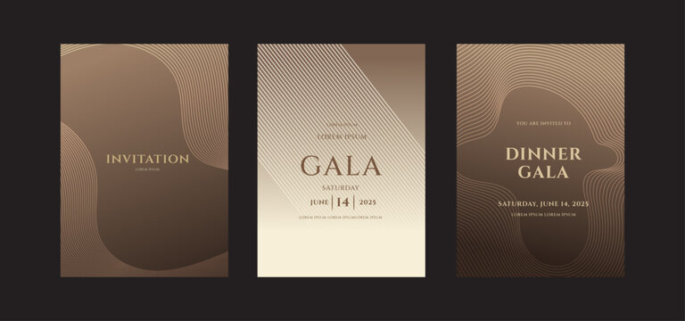 Elegant Dinner Gala Invitation Templates June 14, 2025