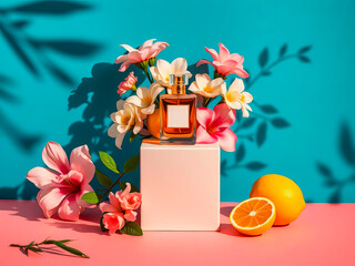 Premium perfume and tropical orchids with a hint of citrus.