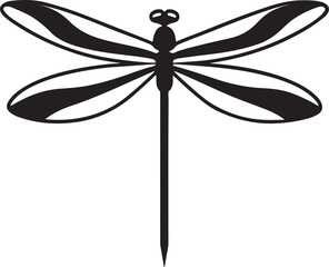 high resolution vector silhouette of dragon