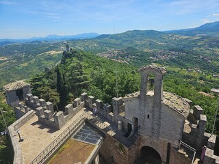 San Marino, Altstadt, Panorama und Sehenswürdigkeiten