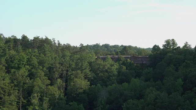 Natural Bridge State Park wide angle 4k
