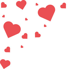 Love Heart Border Corner