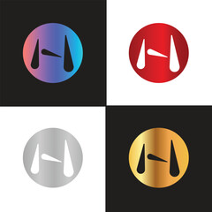 Letter H logo, H logo, Business logo, modern, minimal logo, design, colourful, icon, shape, symbol, brand, business identity, elegant, luxury, logotype, branding, custom, abstract