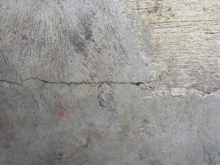 Cracked and Textured Concrete Surface with Grungy Details