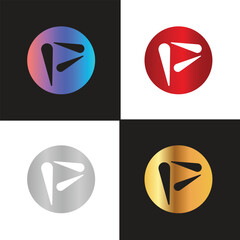 Letter P logo, P logo, Business logo, modern, minimal logo, design, colourful, icon, shape, symbol, brand, business identity, elegant, luxury, logotype, branding, custom, abstract