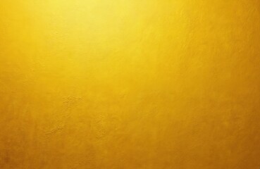 Yellow background texture. Golden grunge wall. Textured surface, old weathered design. Canvas, art, paint backdrop. Gold color, luxury background design.