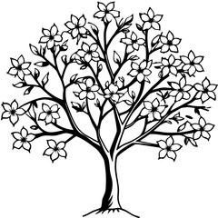 Cherry Blossom Tree Art