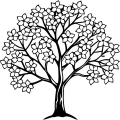 Obraz premium Cherry Blossom Tree Art