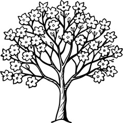 Cherry Blossom Tree Art