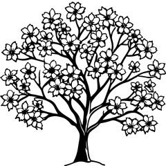 Cherry Blossom Tree Art