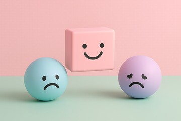 Overcoming Adversity A Visual Representation of Resilience, Positivity, and the Power of a Positive Mindset Amidst Challenges and Negative Emotions