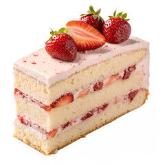 cake with strawberries