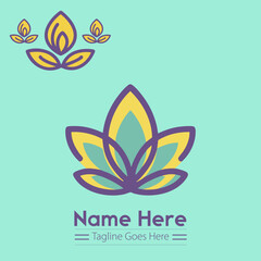 Peaceful Lotus Flower Bloom