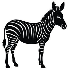 zonkey vector sihouette