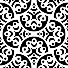 Vector seamless hand drawn pattern, fish scale print. Beautiful asian style design for textile, backgrounds, wallpaper, wrapping paper.
