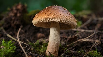 Fototapeta premium mushroom in the forest