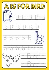 A-Z Tracing Workbook For Kids