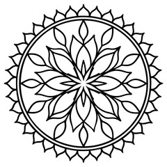 Sacred Tree of Life Mandala Vector