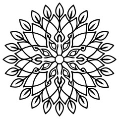 Sacred Tree of Life Mandala Vector