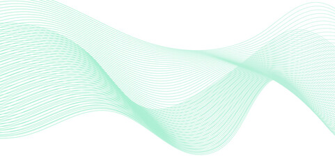 Abstract smooth frequency isolated element creative. Abstract wave blend stripes lines white background. Vector curve line pattern mesh. Technology lines flow and motion energy blend.	