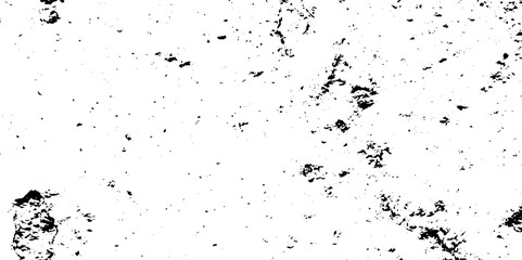 Black and white noise paper dust. Distressed Dirty rough overlay texture. Black grunge texture on transparent backdrop background. Scratches on a white background.