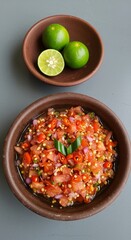 Dabu-Dabu Sambal – Colorful Spicy Tomato Relish from North Sulawesi