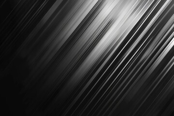 Fototapeta premium Abstract diagonal lines in grayscale