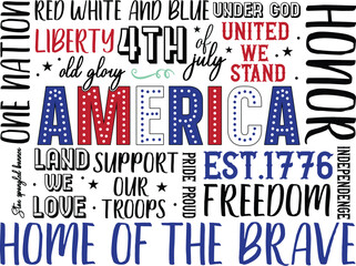 American Patriotism Celebrating Liberty, Freedom, and the 4th of July