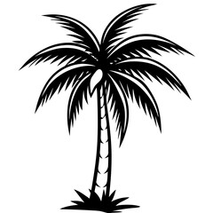 Obraz premium Tropical Silhouette Art