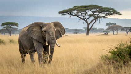 Obraz premium African-elephant
